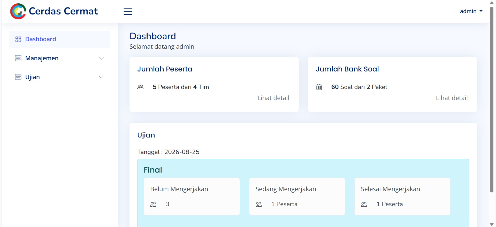Computer-Based Test (CBT) - Olimpiade Akuntansi Vokasi 2024 screenshot 2