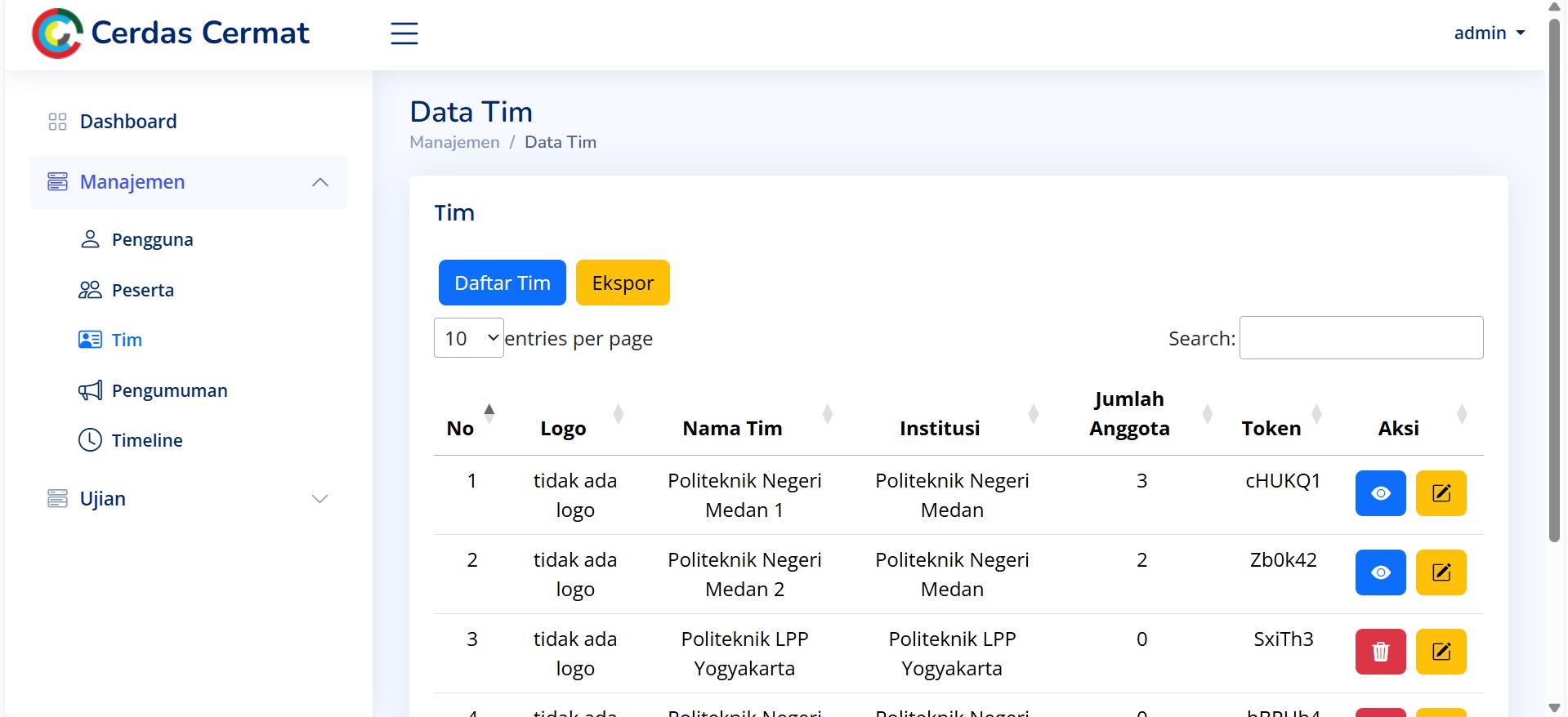 Computer-Based Test (CBT) - Olimpiade Akuntansi Vokasi 2024 screenshot 4