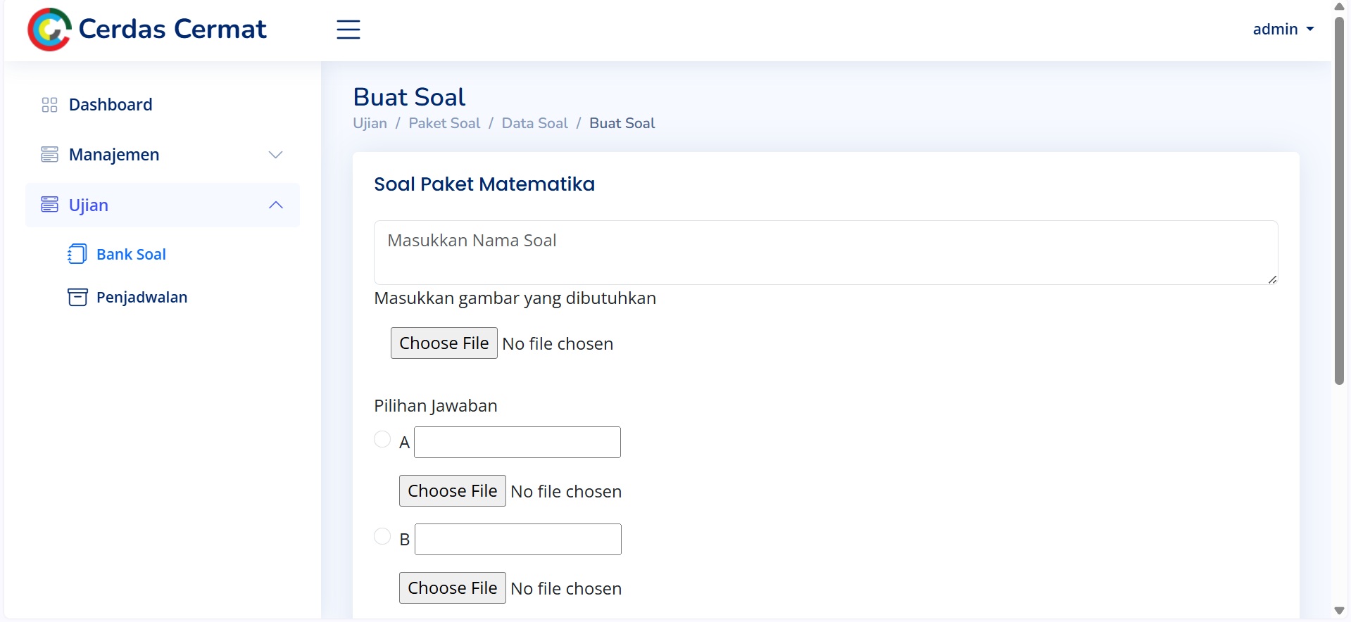 Computer-Based Test (CBT) - Olimpiade Akuntansi Vokasi 2024 screenshot 8