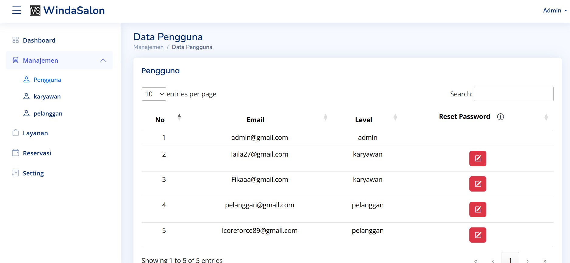 Multiplatform Customer Reservation & Salon Management Ecosystem screenshot 2