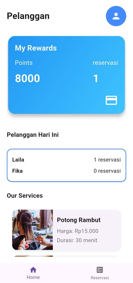 Multiplatform Customer Reservation & Salon Management Ecosystem screenshot 6