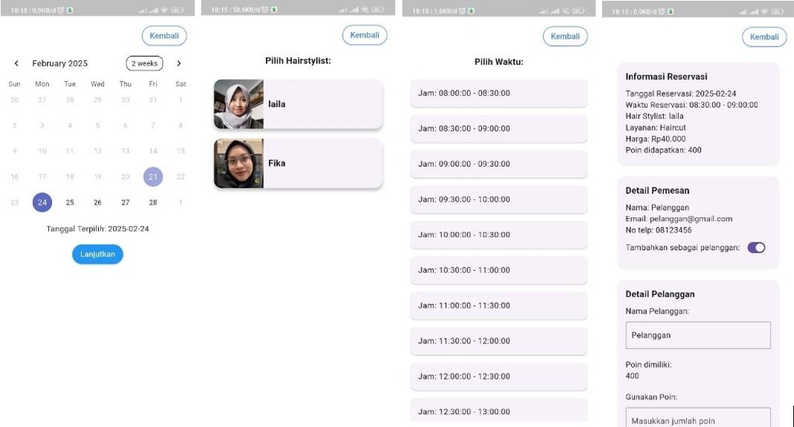 Multiplatform Customer Reservation & Salon Management Ecosystem screenshot 7