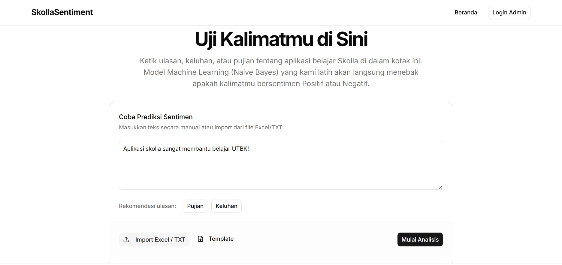 Sentiment Intelligence Platform - SkollaSentiment screenshot 2