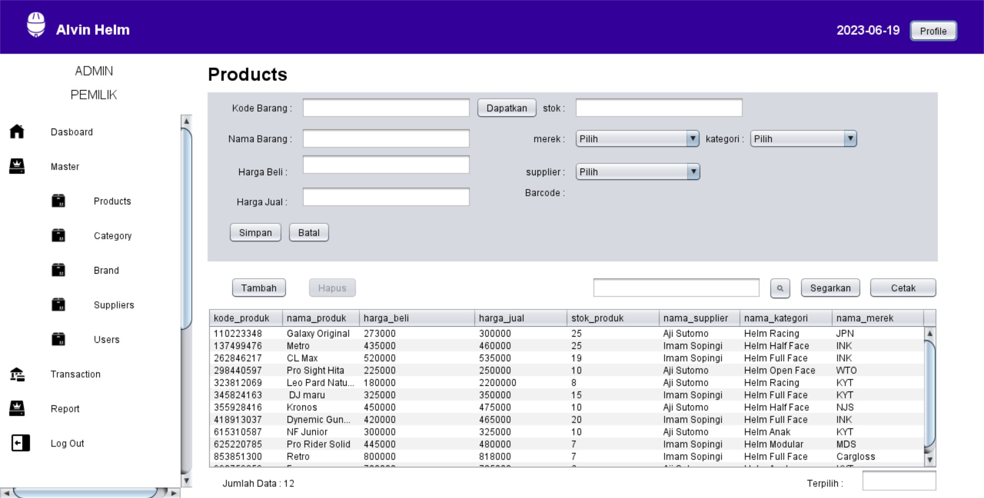 Point of Sale (POS) & Retail Inventory Desktop Solution screenshot 3